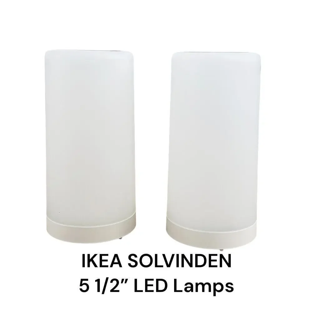 IKEA SOLVINDEN LED Decorative Light, table, Outdoor White, 5 3/4 
